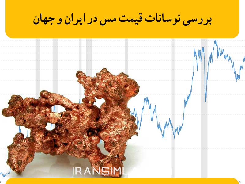 بررسی نوسانات قیمت مس در ایران و جهان سال 1400